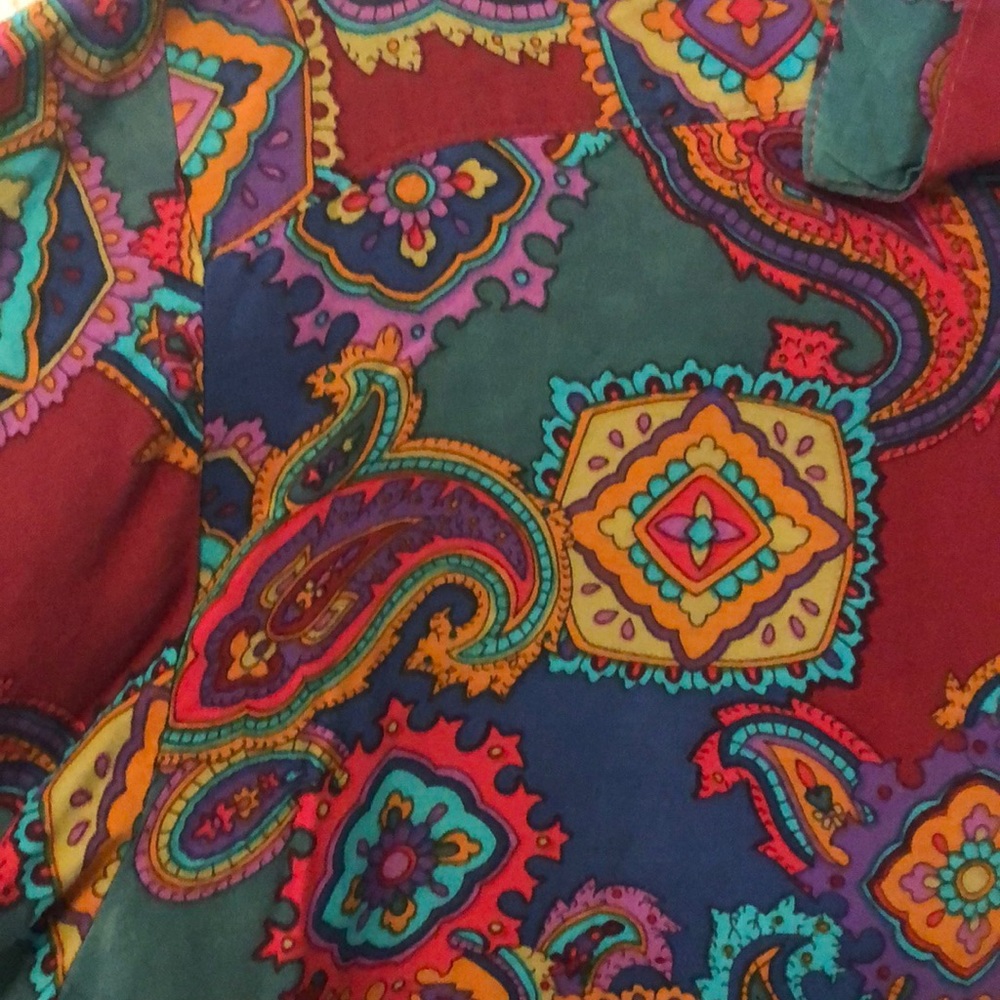 Funky 3 quarter button down - Picture 2 of 2